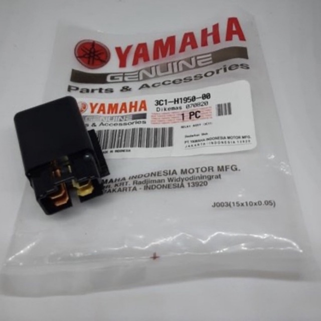 รีเลย์สตาร์ท Assy YAMAHA Vixion Old Scorpio NVL Jupiter MX 135 ORIGINAL 3C1-H1950-0-00 - TOPSemarang