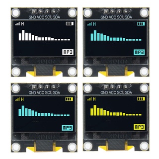 โมดูลหน้าจอ LCD 0.96 นิ้ว OLED IIC Serial OLED 128X64 I2C SSD1306 12864 สีขาว สําหรับ Arduino 100 ชิ้น