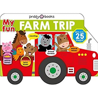 My Fun Farm Trip (My Fun Flap Books) -- Board bookสั่งเลย!! หนังสือภาษาอังกฤษมือ1 (New)