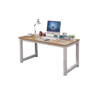 InnHome โต๊ะทำงาน โต๊ะทำงานไม้ MDF โต๊ะคอม โต๊ะ โต๊ะคอมพิวเตอร์ โต๊ะคอมไม้ Computer Desk Office Table ยาว 100cm / 120cm