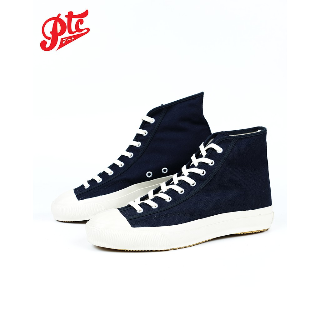 รองเท้าผ้าใบ MOONSTAR GYM CLASSIC HI DARK NAVY / MADE IN KURUME, JAPAN
