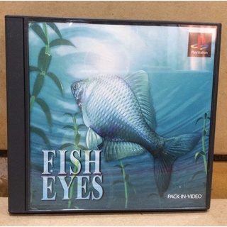 แผ่นแท้ [PS1] Fish Eyes (Japan) (SLPS-00463 | 91040) Reel Fishing ตกปลา