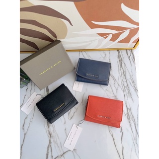 (ส่งฟรี+สด/ผ่อน+รับประกัน)กระเป๋าสตางค์ Charles&amp;Keith ของแท้ของใหม่ การันตีถูกกว่าในช้อป