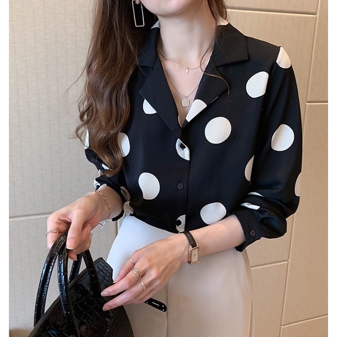 05เสื้อเชิ้ตแฟชั่น เสื้อคอปก size:S ( อก40" )