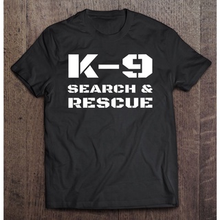 เสื้อยืด ลาย K9 Search And Rescue Dog Handler Trainer Sar K9 สําหรับผู้ชาย