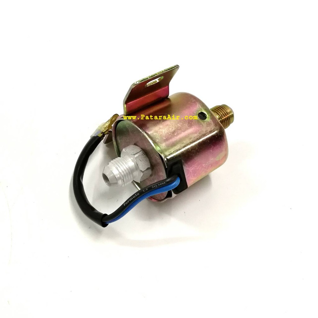 Best Seller, High Quality โซลินอยด์ แอร์ เกลียว 3/8 เตเปอร์ 12V. แฟร์ AC Flare Solenoid Valve (Rear) Car Compressor And Accessories Compressor Car air conditioner Air compressor clutch Airbox Dyer Best Seller And High Quality For Your Car.