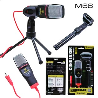 Nubwo M66 Condenser Microphone ไมค์โครโฟน แถมขาตั้ง ประกัน 1 ปีเต็ม ของแท้ 100% ออกใบกำกับภาษีได้