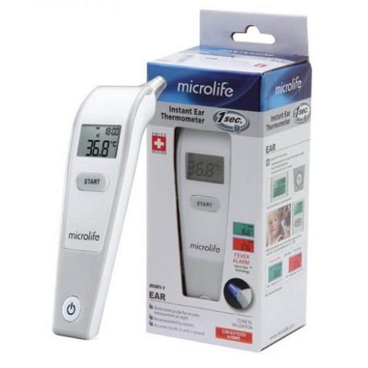 Microlife Ear Thermometer IR1DF1-1 Microlife เครื่องวัดอุณหภูมิ ทางหู รุ่น IR1DF1-1 00605 เลิก