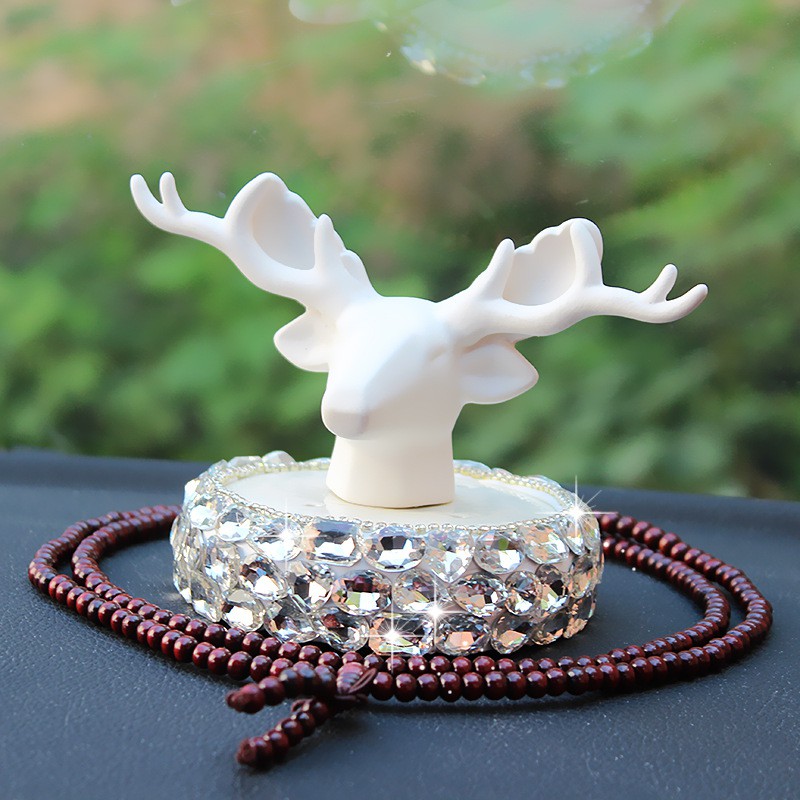 Car decorations, car perfume seat style, safe journey deer decorations