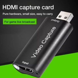 USB 2.0 Video Capture Card HDMI 1 ทางUSB 2.0 1080P Mini Acquisition Card HDกล้องสดสตรีมมิ่ง