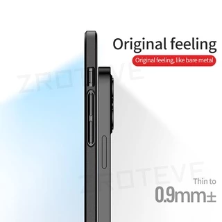 สําหรับiPhone 14 13 12 11 Pro MaxกรณีZROTEVEหรูหราUltra Slim Frosted Hard PCสําหรับiPhone14 iPhone13 Mini iPhone12 iPhone11 เคสโทรศัพท์