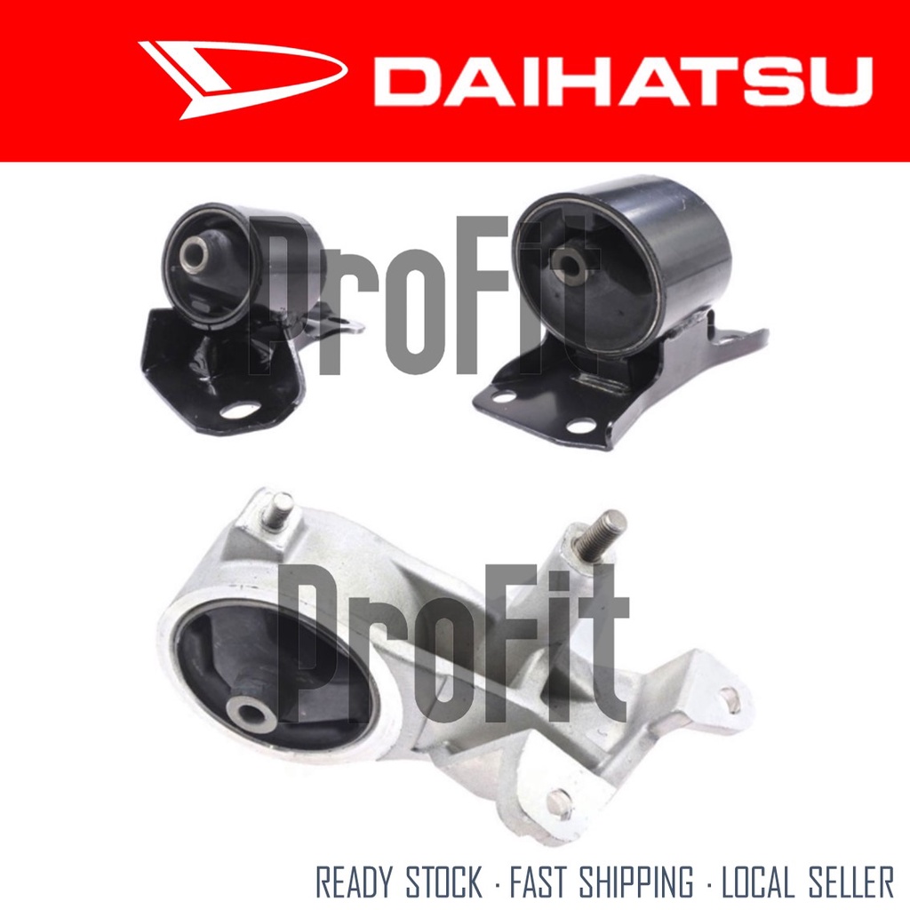 Perodua Kenari Kelisa คู่มือ 850cc 1000cc Daihatsu ชุดติดตั้งเครื่องยนต์ 12305-97210 12373-97202 12306-97210
