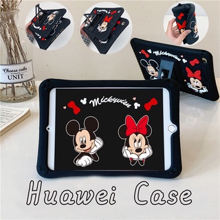 Huawei MediaPad Matepad T10S T10 11 10.4 Pro 10.8 M6 M5 lite 8.0 เปลือก Cartoon Cute Bunny Minnie Mickey Soft TPU Case เคสซิลิโคน