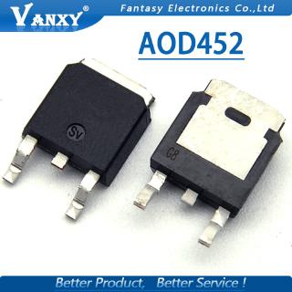 10pcs AOD452 TO252 D452 TO-252 D452A D425 AOD452A AOD452AL SOT new original