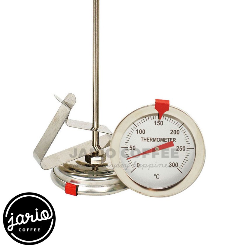 Jario ที่วัดอุณหภูมิอาหาร ที่วัดอุณหภูมิน้ำมัน 0-300°C เทอโมมิเตอร์ Food Thermometer