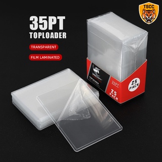 (เเบบมีฟิล์ม)Toploader unicorn 3*4 76mm*102mm (35pt) เคสสำหรับใส่การ์ด Topps panini match attax pokemon