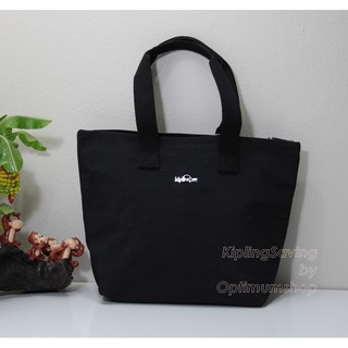 Kipling Niamh Dazz Black กระเป๋าโท๊ต มีบุกันความร้อนด้านใน ขนาด 35 L x 25 H x 9W cm