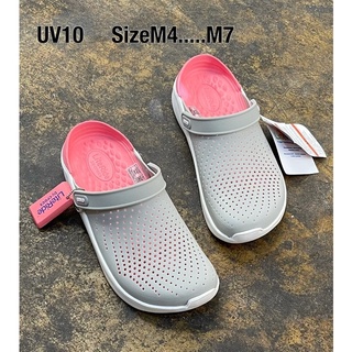 Crocs LiteRide Clog หิ้วนอก ถูกกว่าshop Crocs Literide Clog Original 100% Unisex Basic Crocs shoes