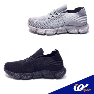 [มาใหม่ล่าสุด เท่ห์ ดูแพง] รองเท้าผ้าใบ  IQ Shoes แบบสวมผูกเชือก มี 2 สี รหัส PL5-AK2462L