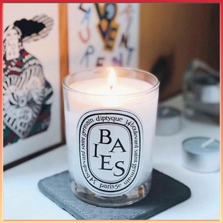 ✨ของแท้100%✨ Diptyque Figuier Baies Rose เทียนหอม 190g ดำดิ่งสู่ป่าอ็อกซิเจนอันเงียบสงบ ⚡จัดส่งทันที⚡