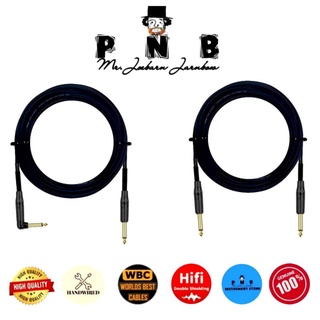 สายแจ็คกีต้าร์และเบส PNB INSTRUMENT CABLE เลือกความยาวได้