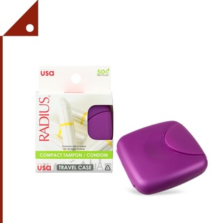 Radius : RDU812* กล่องเก็บผ้าอนามัยและถุงยางอนามัย Travel Case, Tampon Compact/Condom