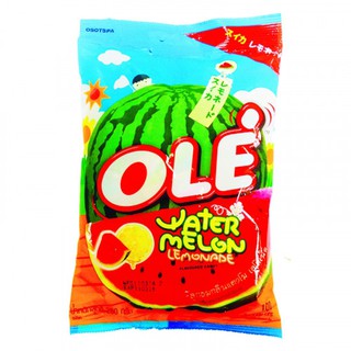 โอเล่ ลูกอม รสแตงโม เลมอนเนด ยกแพ็ค 100เม็ด OLE Watermelon Melonnade Candy