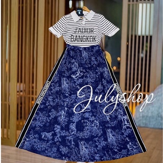 Set เสื้อ+ กระโปรง s-2xl