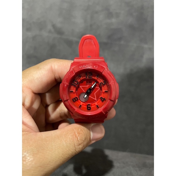 นาฬิกา casio baby g สีแดง