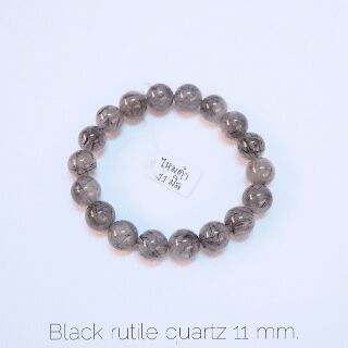 ไหมดำ (Black Rutilliated Quartz) 11mm (No.242)