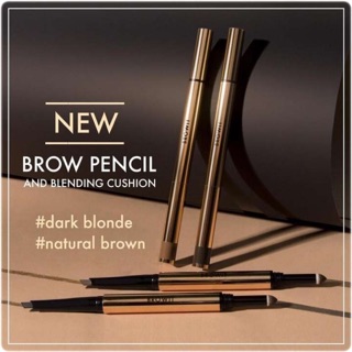 BROWIT Brow Pencil &amp; Blending Cushion น้องฉัตรเขียนคิ้ว บราวเพนซิลแอนด์เบลนดิ้งคูชั่น 0.16+0.45g