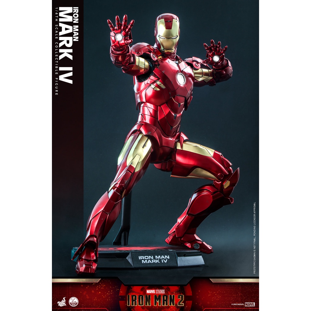 พร้อมส่ง 📦 Hot Toys QS020 1/4 Iron Man 2 - Iron Man Mark IV