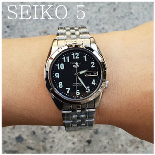 SEIKO 5 Automatic นาฬิกาข้อมือผู้ชาย รุ่น SNK381,SNK381K,SNK381K1