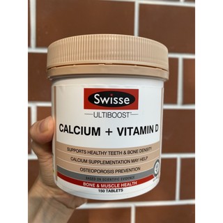 ของแท้ 100% Swisse Calcium+VitaminD