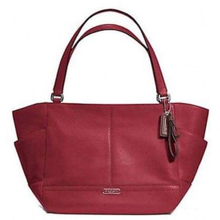 Impcoachaza พร้อมส่ง กระเป๋าสะพาย Coach Park Leather Carrie - Black Cherry F23284