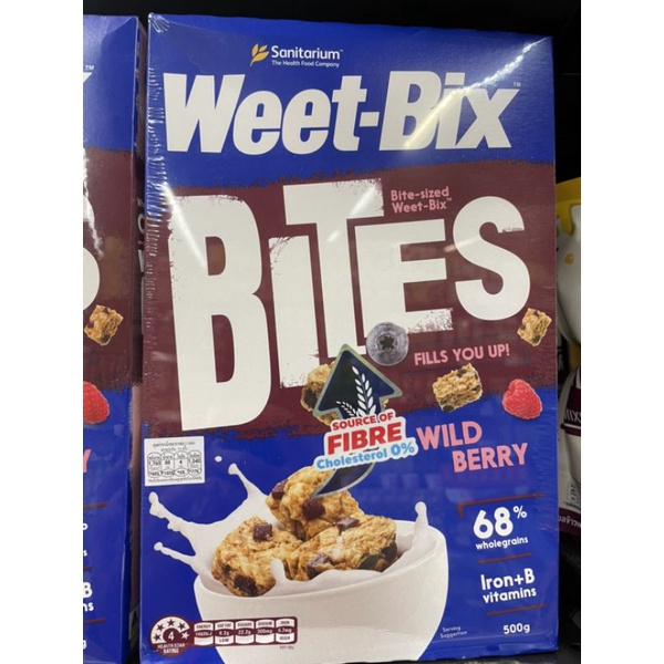 Weet-Bix Bites Wild berry 500 g.