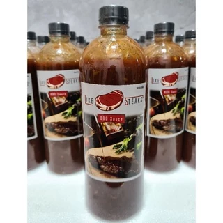 (ขายดี)​ซอสบาบีคิวสไปซี่ ซอสราดสเต็ก ขนาด 1000 ml