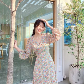 Julia Floral Dress  รุ่นนี้ตัดคอปก