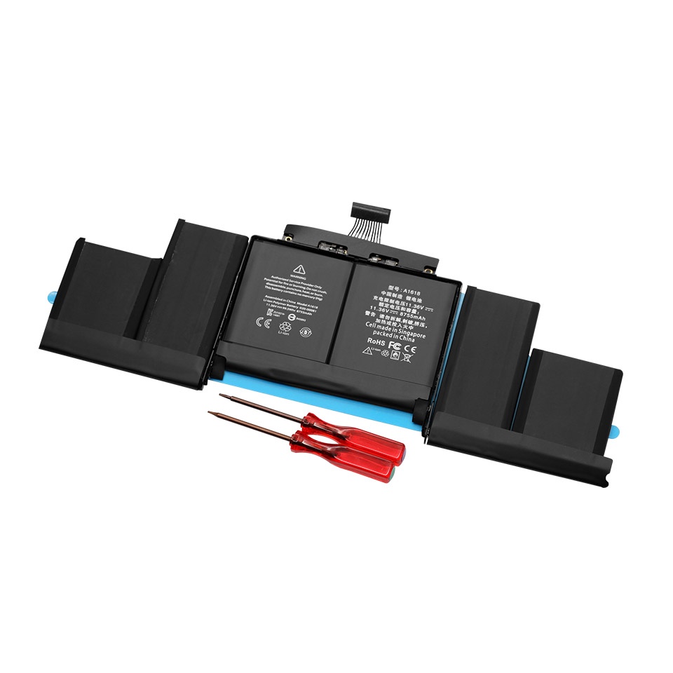 Golooloo 11.36V 8755mAh A1398 A1618 Laptop Battery For MacBook Pro Retina 15&#39;&#39; 15.4&quot; 2015 020-00079 MJLQ2LL