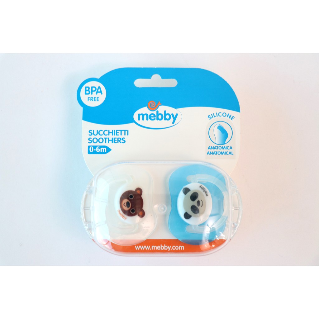 MEBBY SUCCH.ANAT.SIL.BIMBO 0-6 ANIMAL 2PZ
