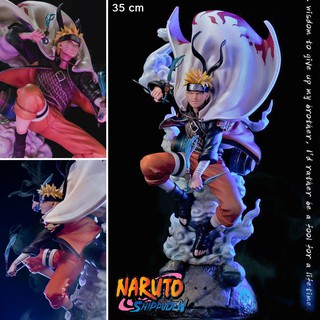 Figure ฟิกเกอร์ Model โมเดล Uzumaki Naruto Shippuden อุซึมากิ นารูโตะ ชิปปุเดง นินจาจอมคาถา โอ้โฮเฮะ ตำนานวายุสลาตัน