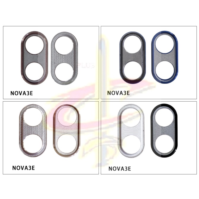 【YG】เลนส์กล้อง พร้อมกรอบ สําหรับ huawei nova 2S 3 3i 4 3e 4e p20 p30 lite #3