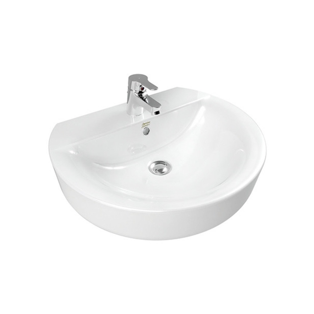 GlobalHouse American Standard อ่างล้างหน้าแบบแขวน **ไม่รวมก๊อกน้ำ** รุ่น คอนเซ็ปสเฟีย TF-0552-WT สิน