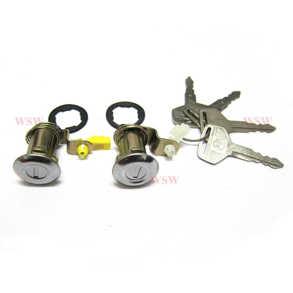 (1ชุด) กุญแจประตู กุญแจรถ นิสสัน บิ๊กเอ็ม D21 1989 1990 1992 - 1997 กลอนประตู NISSAN BIG-M PATHFINDER กุญแจรถยนต์ 1คู่ช