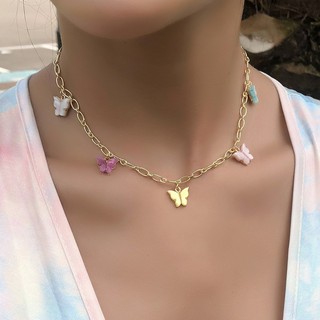 Xuyu สร้อยคอโช้คเกอร์หลายสีสันสําหรับผู้หญิง