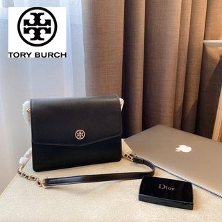 กระเป๋าสะพาย ของแท้  Tory Burch Robinson Convertible Saffiano Leather Shoulder Bag