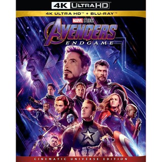 Avengers: Endgame/อเวนเจอร์ส: เผด็จศึก (4K Ultra HD + Blu-ray) (***4K/BD ไม่มีเสียงไทย ไม่มีซับไทย***)