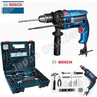 สว่านกระแทก 4 หุน Bosch GSB 13 RE SET