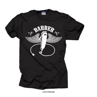 เสื้อยืด พิมพ์ลาย Barbershop เหมาะกับเป็นของขวัญ สําหรับผู้ชาย และผู้หญิงS-5XL