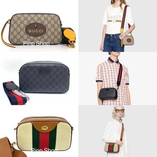 💥สอบถามstockก่อนกดสั่ง💥 Gucci crossbody shoulder bag camera กระเป๋า สะพาย กุชชี่ ของแท้⚡️ส่งฟรีEMS ทุกรายการ